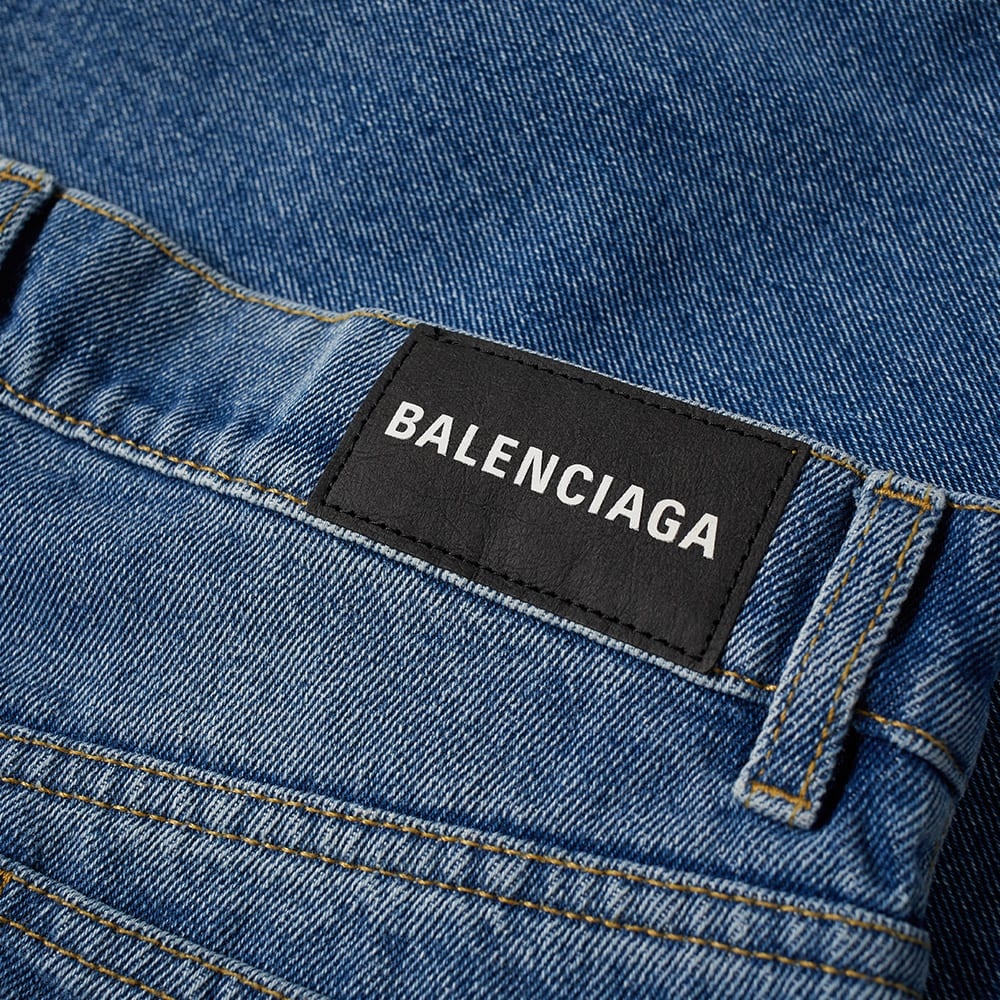 Balenciaga Narrow Leg Denim Jean - 3