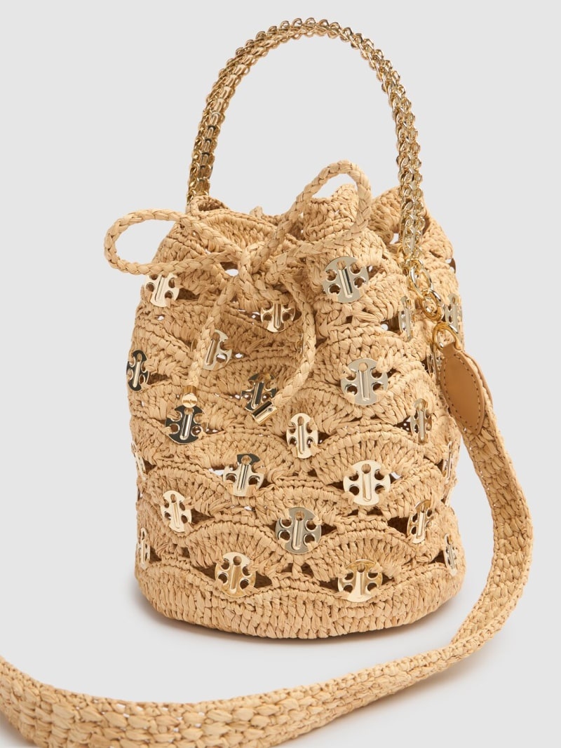 Sac à Main raffia bucket bag - 4