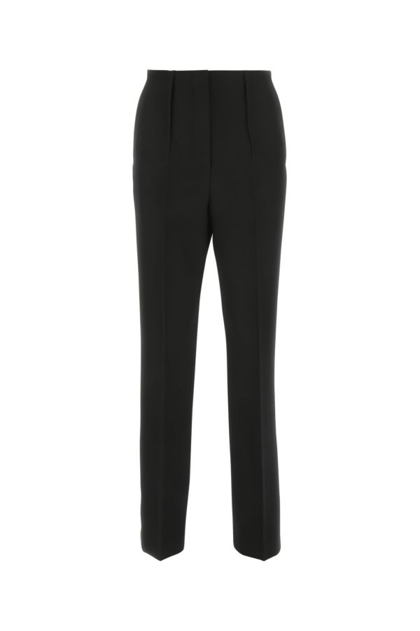 Fendi Woman Black Wool Pant - 1