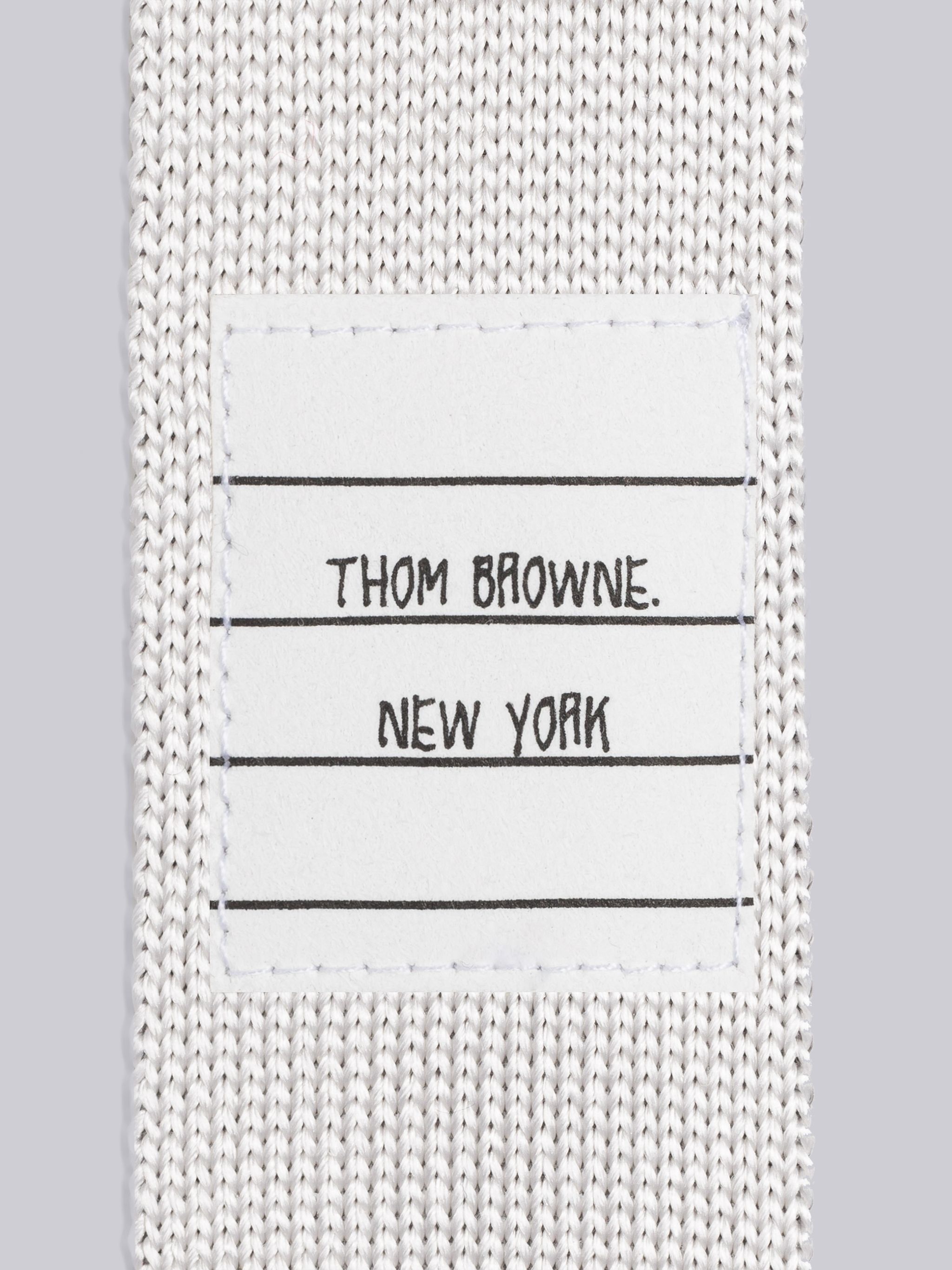 Hector Icon Silk Jacquard 4-Bar Knit Tie - 2