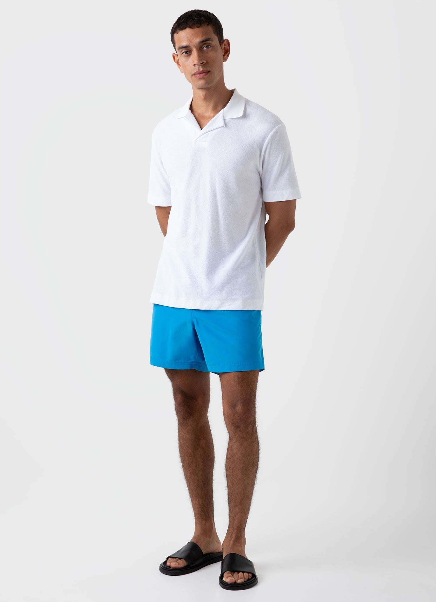 Drawstring Swim Shorts - 3