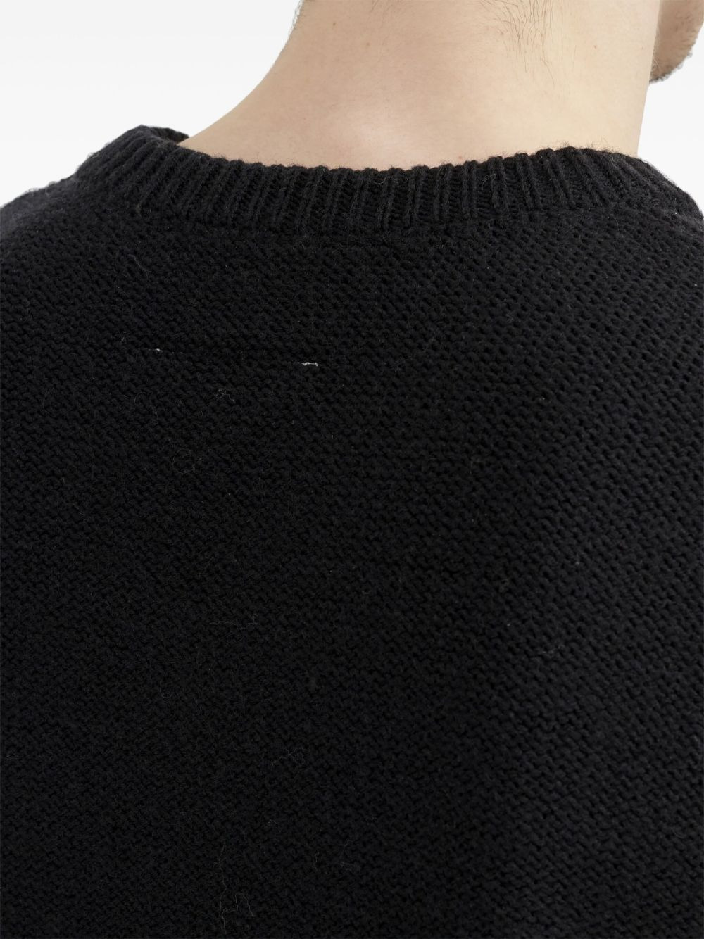 number-motif embroidered vest - 6