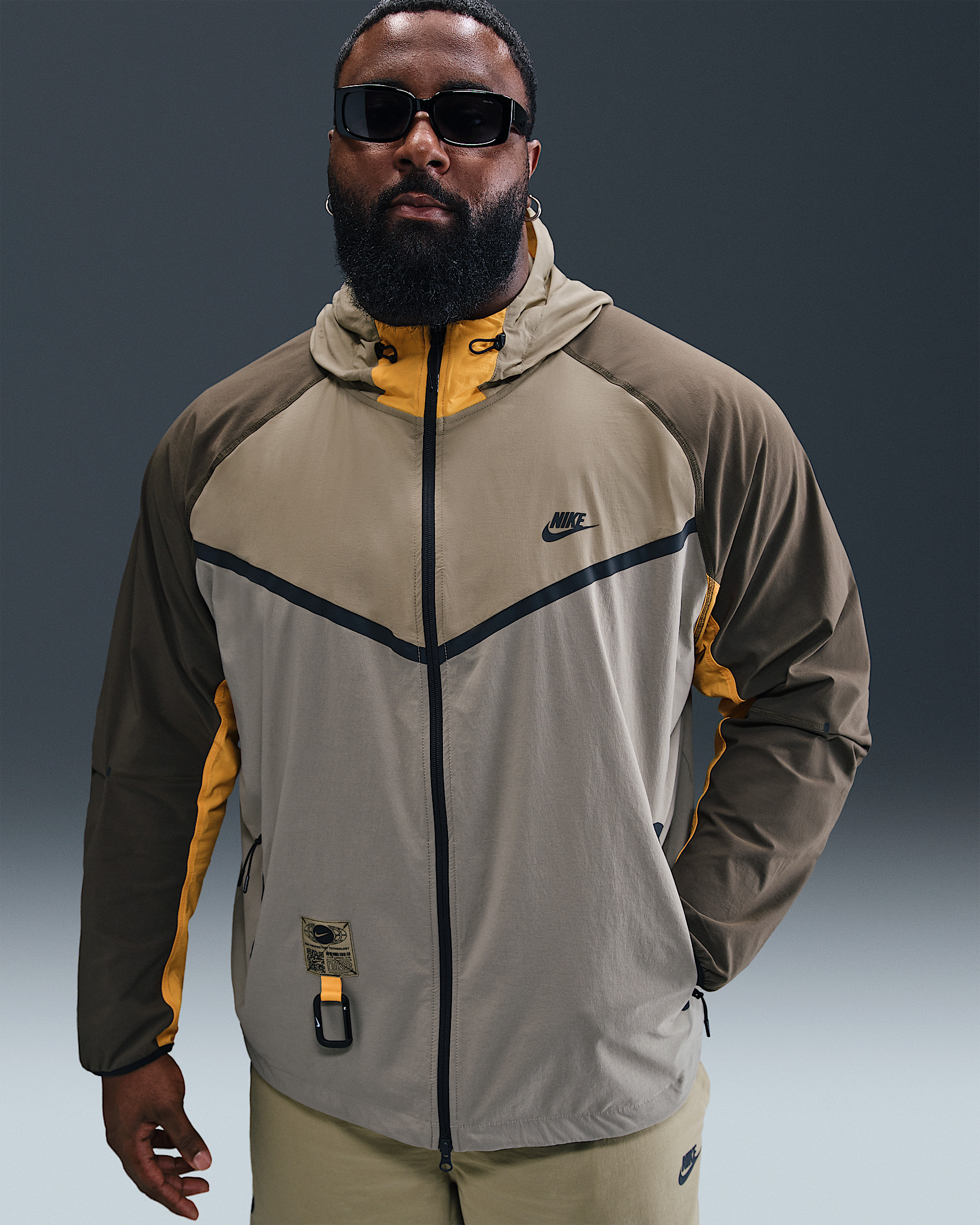 Nike Tech Men's Woven Windrunner Full-Zip Jacket - 6