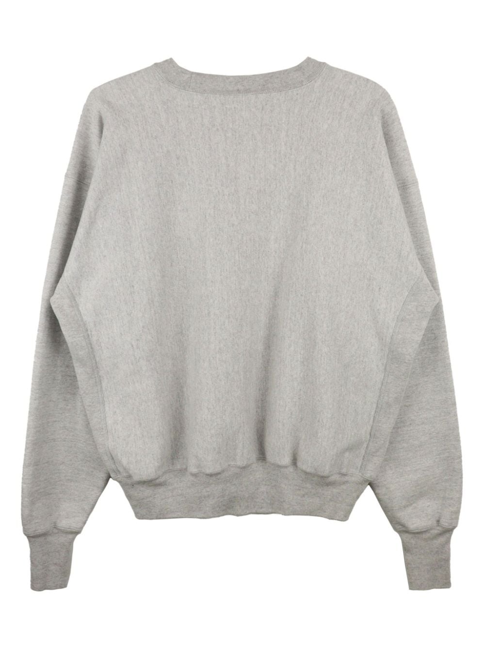 crew-neck cotton-blend sweatshirt - 2