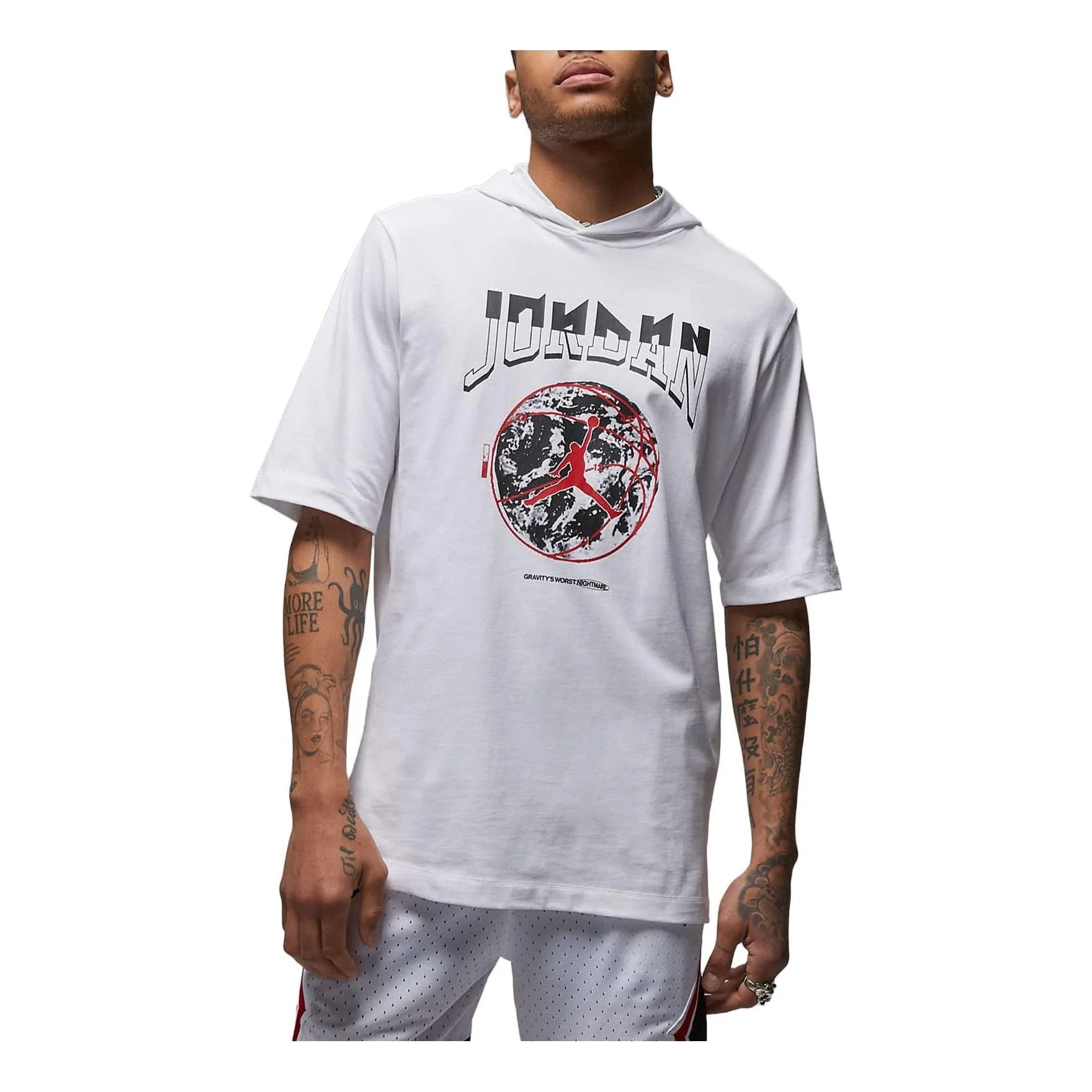 Air Jordan Sport Hooded T-Shirt 'White' FB7428-100 - 1