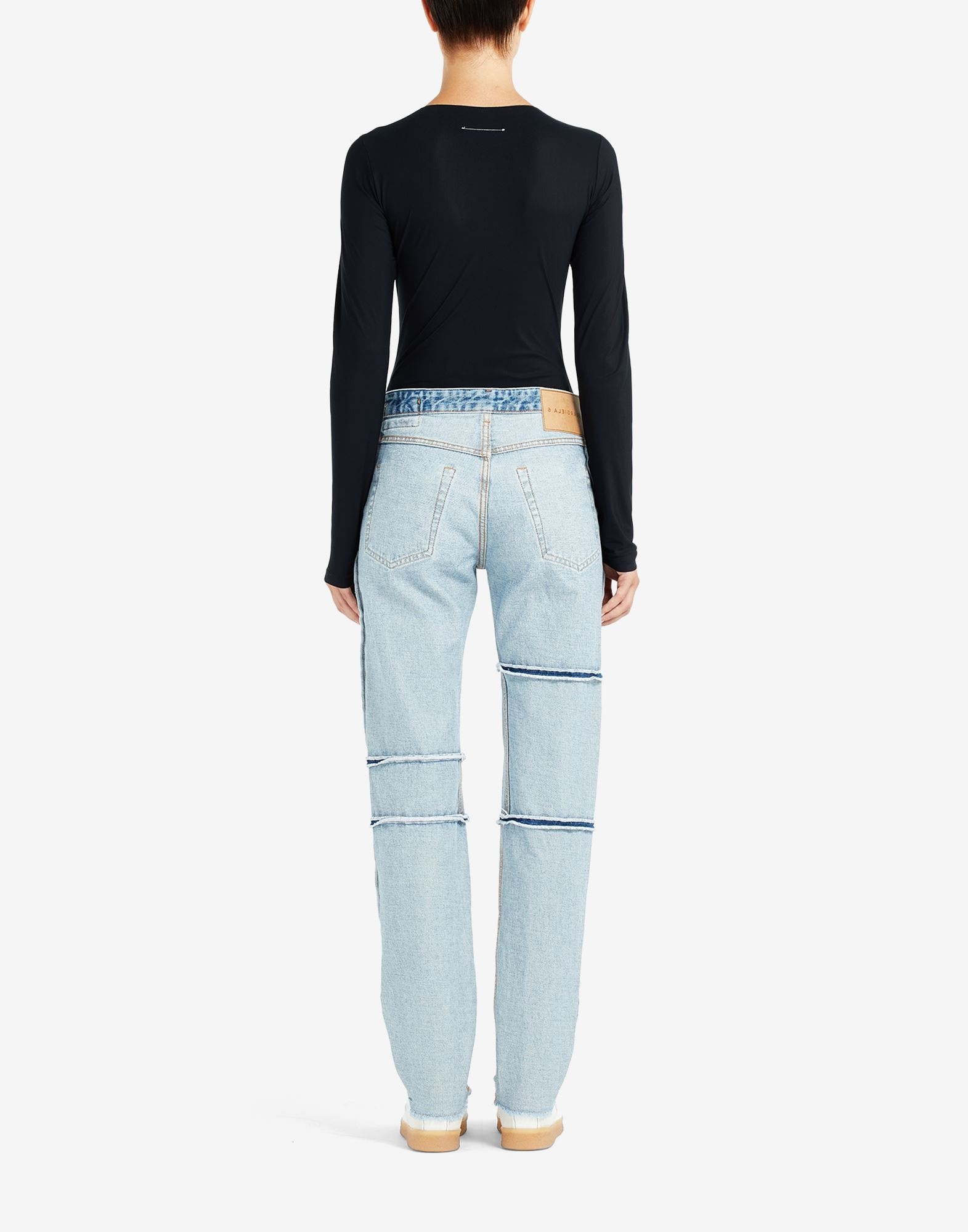 Inside out panelled jeans - 4
