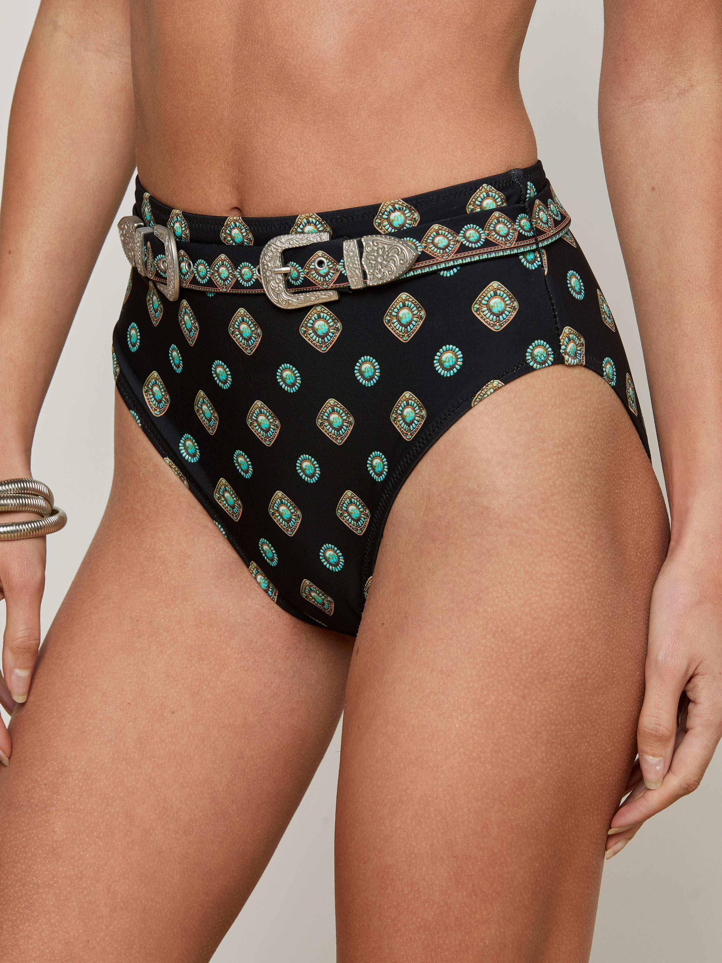 Vanessa High-Waisted Bikini Bottom - 3