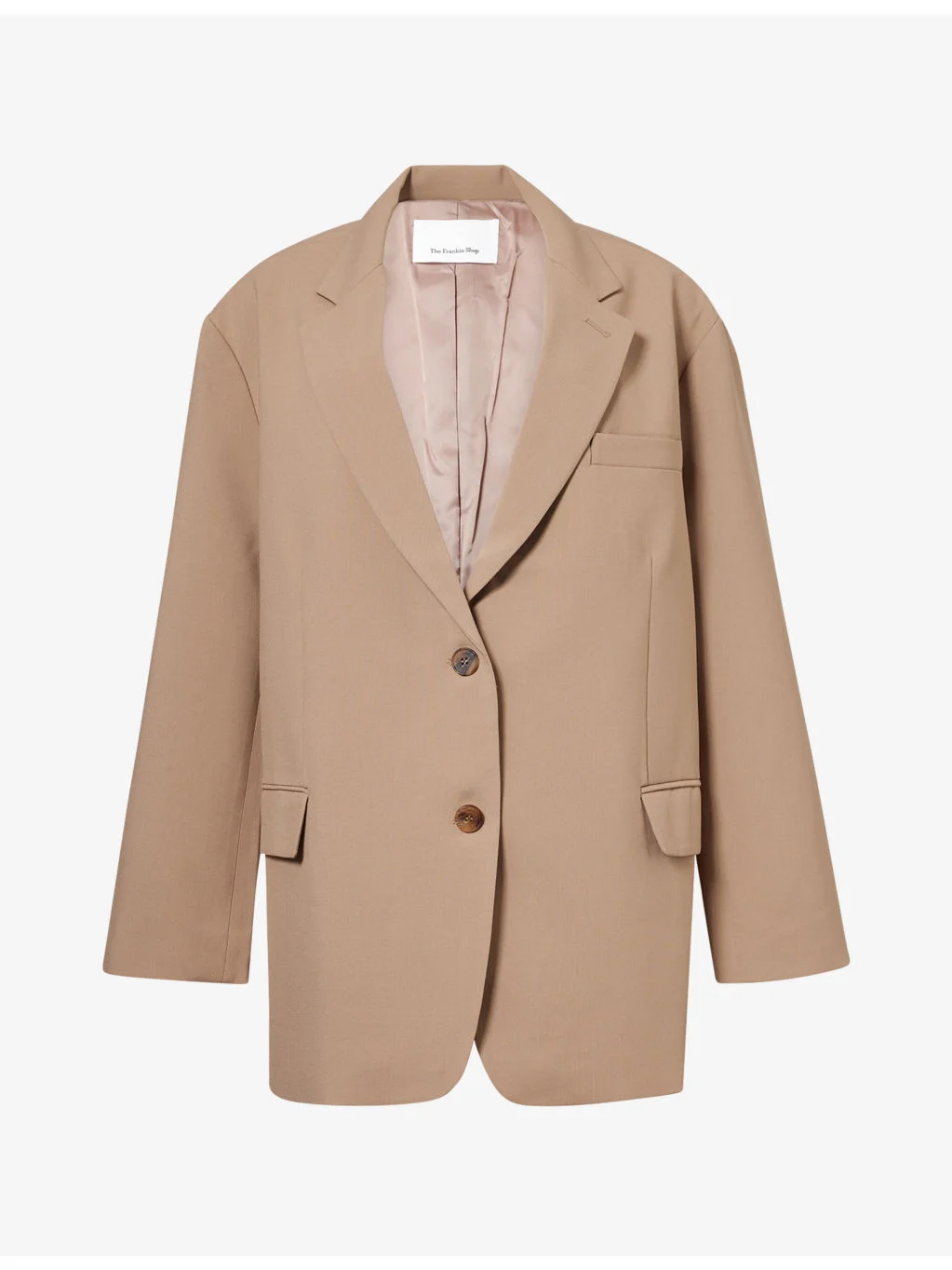 Bea Single-Breasted Woven Blazer - 1
