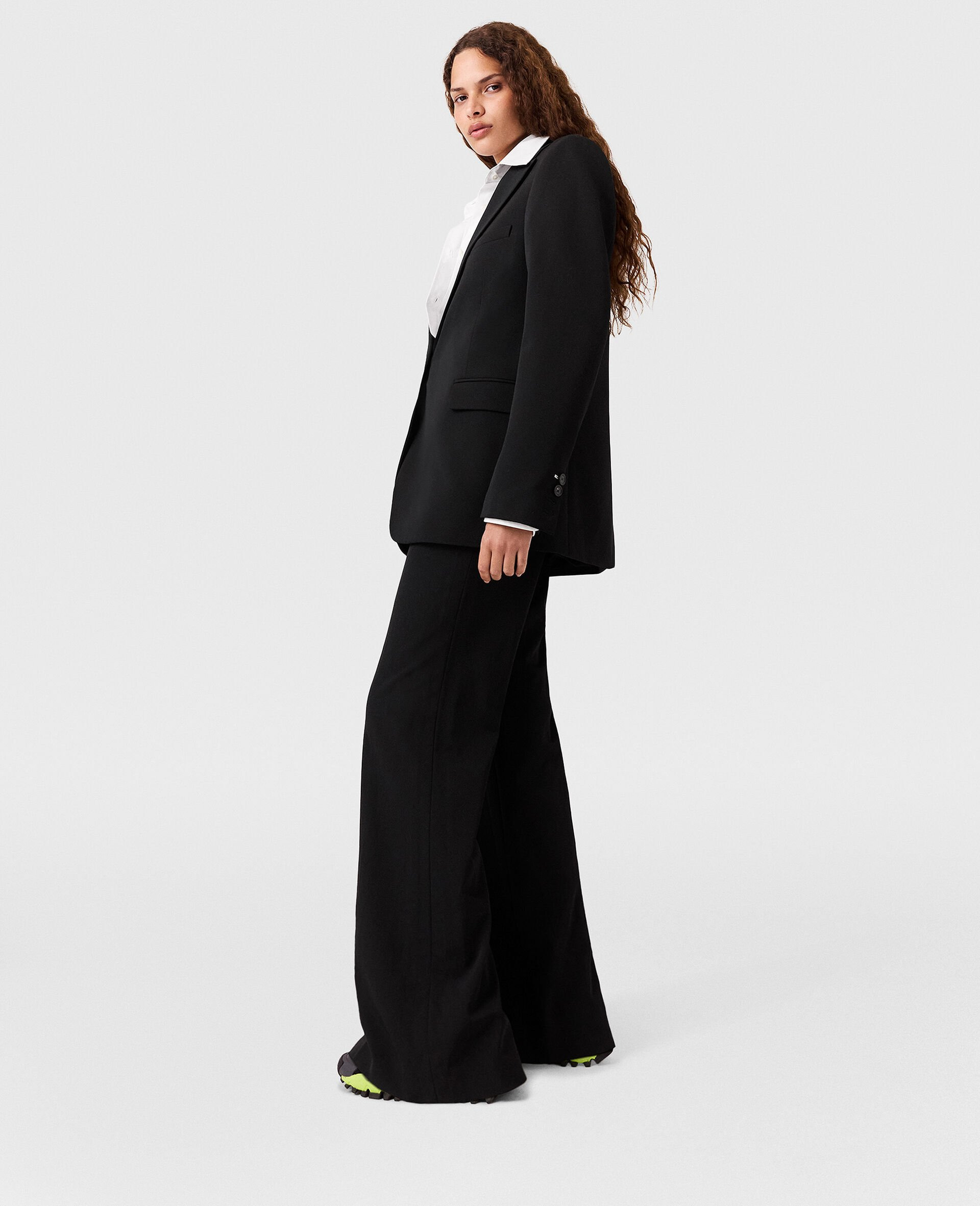 Wool Flannel Tailored Trousers - 3