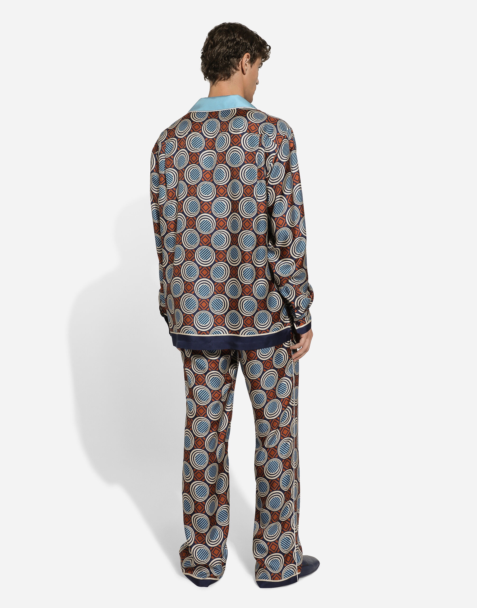 Printed silk shirt - 3
