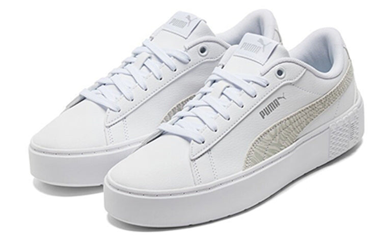 (WMNS) PUMA other Skate shoes 'White Gray' 383877-02 - 3