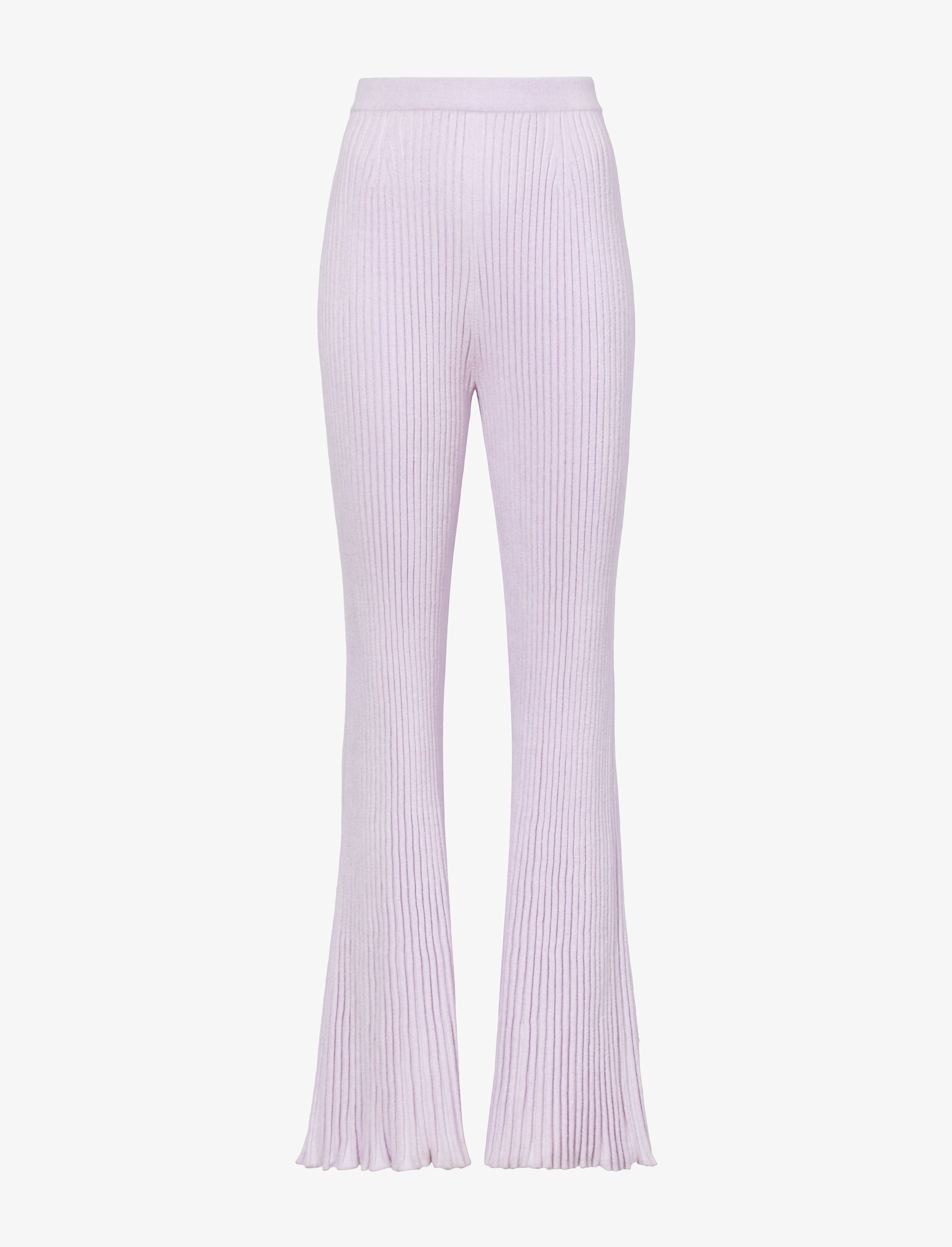 Velvet Rib Knit Pant - 1