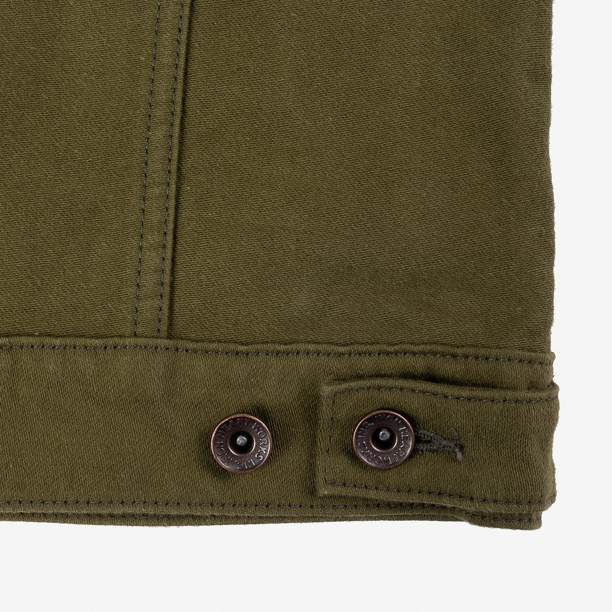 12oz Moleskin Modified Type III Jacket - Olive - 14