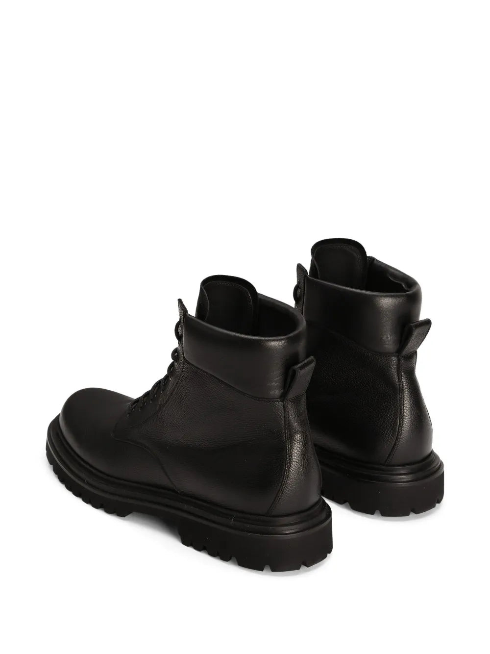 LEATHER LACE-UP BOOTS - 2