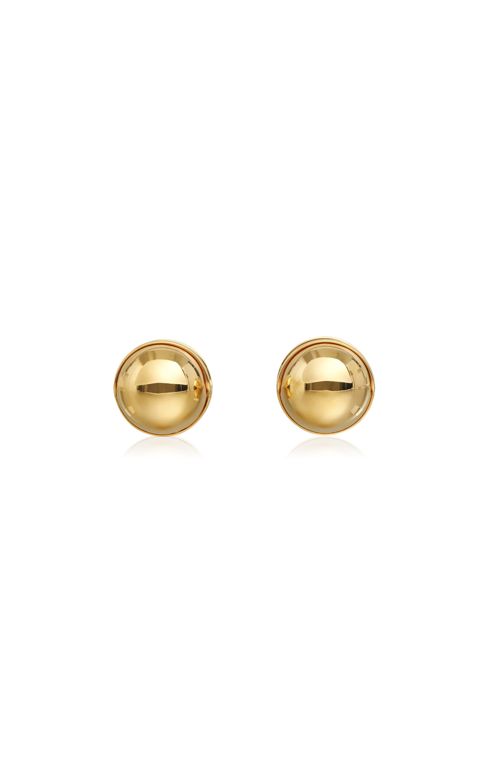 Sphere Gold-Tone Earrings gold - 1