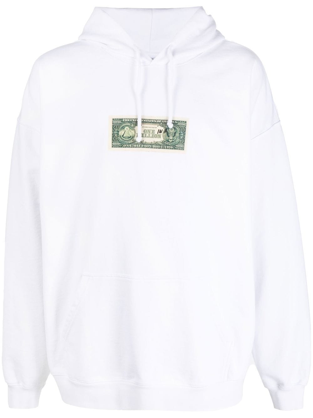 dollar-print sweatshirt - 1