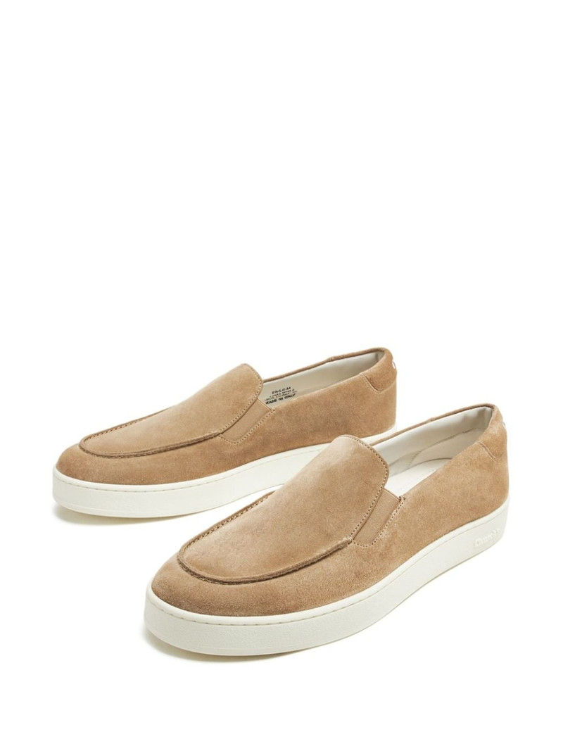 Church's logo-print suede loafers outlook
