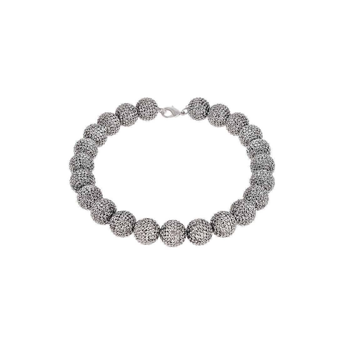 Women's Quantum Choker  in Silver - 1