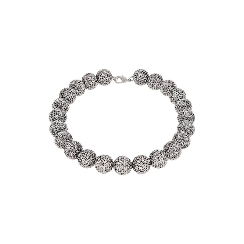 Women's Quantum Choker  in Silver 1
