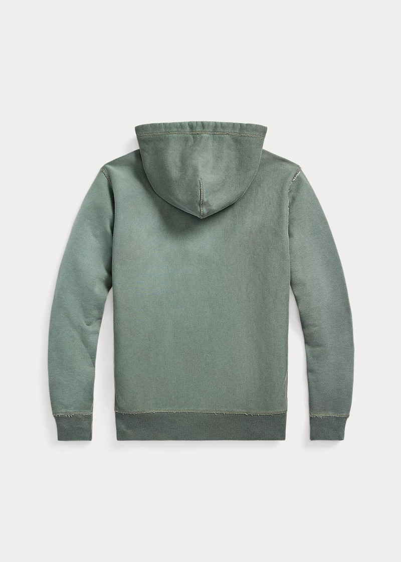 RRL by Ralph Lauren Garment-Dyed Fleece Hoodie outlook