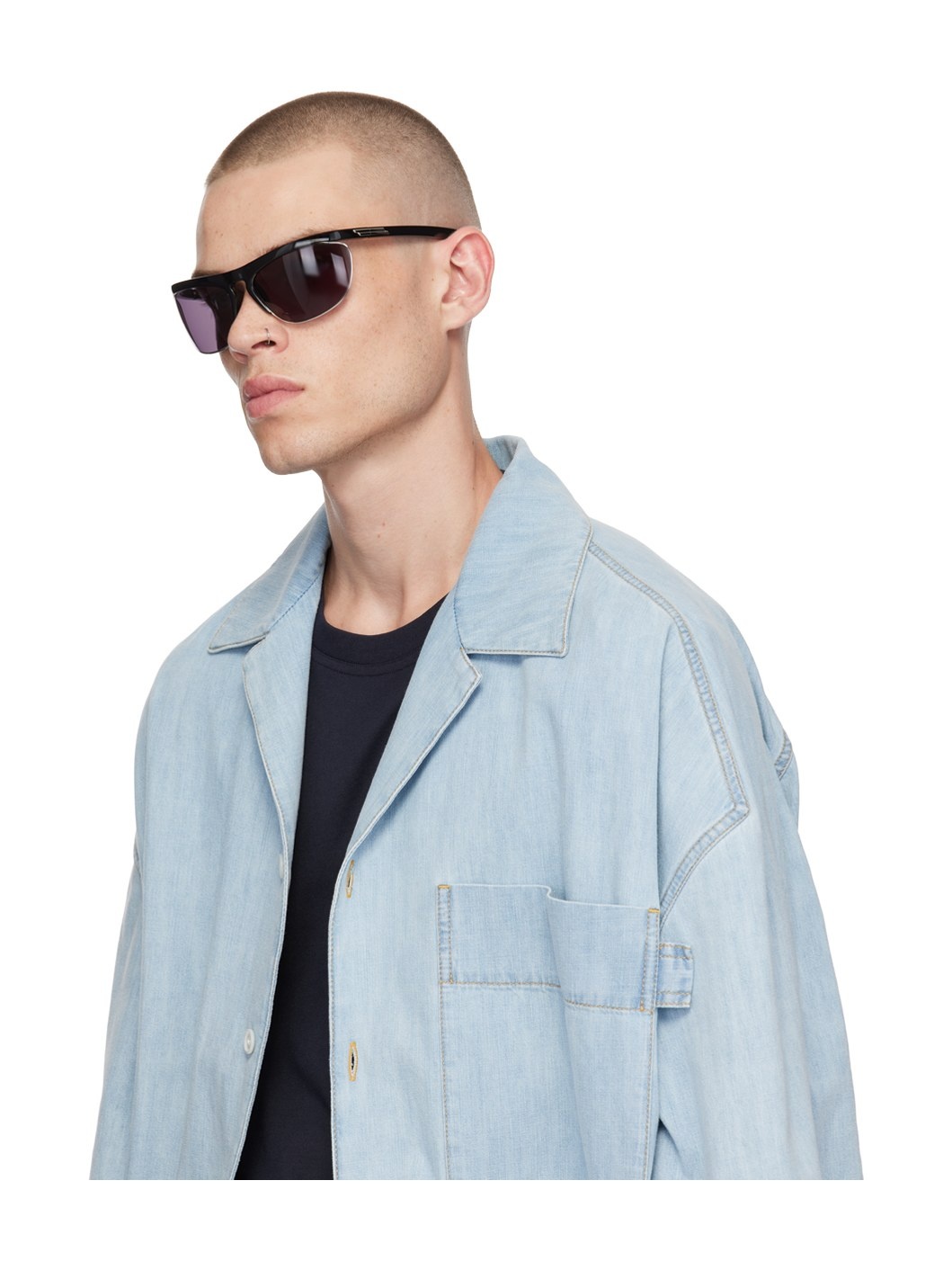 Black BV1348S Sunglasses - 4