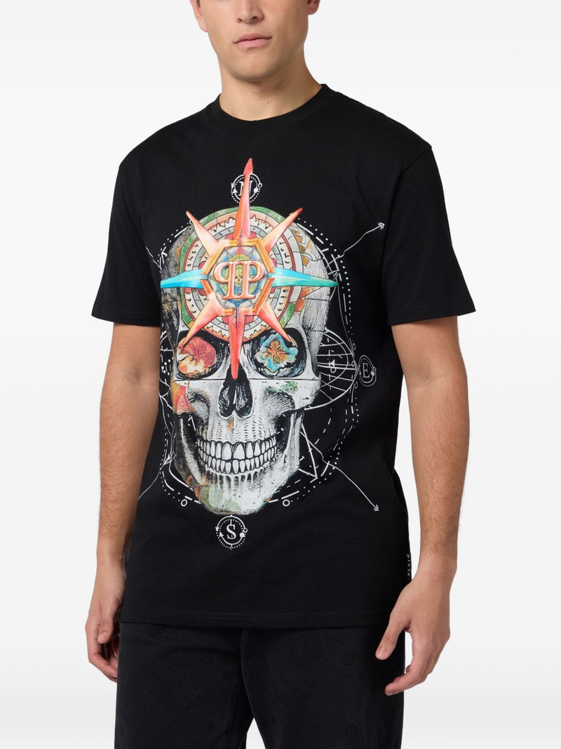 PHILIPP PLEIN skull graphic T-shirt outlook
