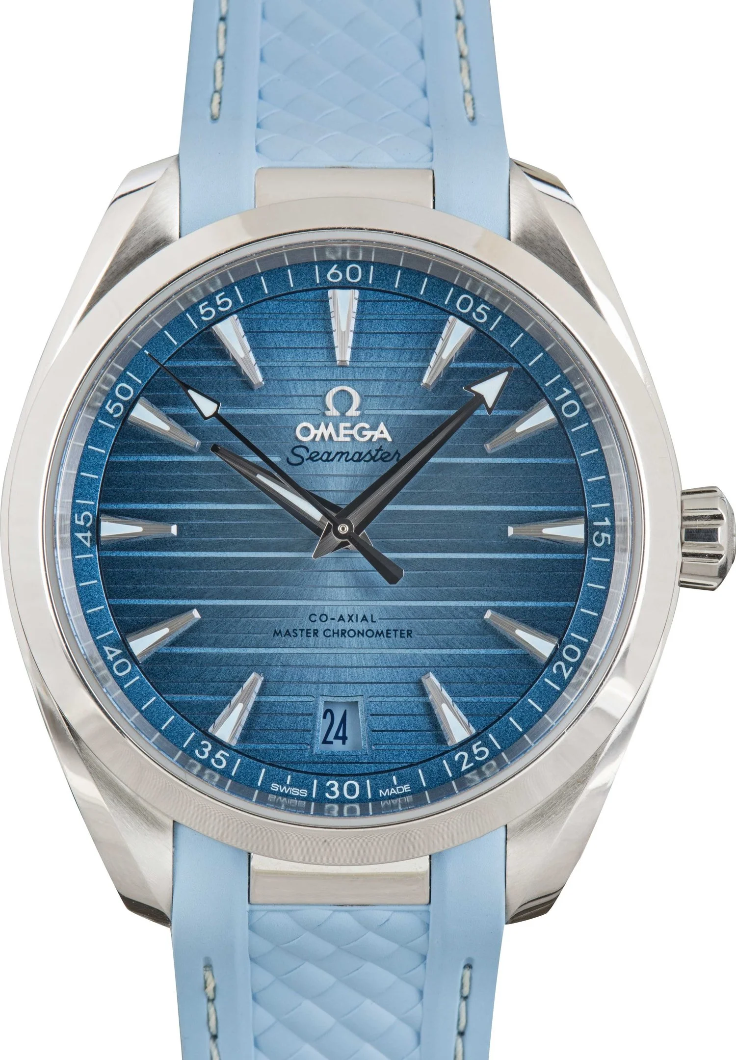 Omega Seamaster Aqua Terra 150M Summer Blue Dial - 1
