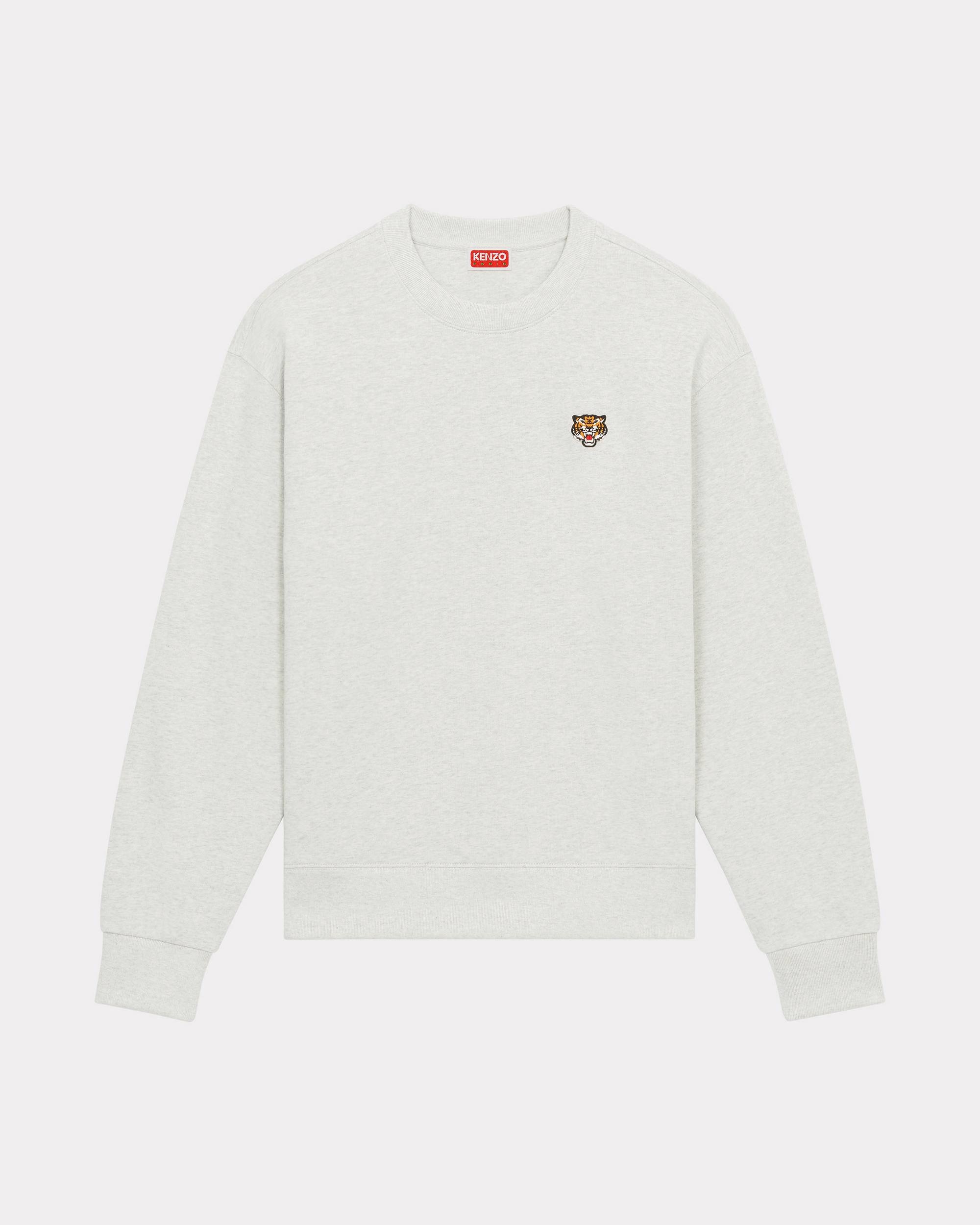 'Lucky Tiger Crest' embroidered classic sweatshirt - 1