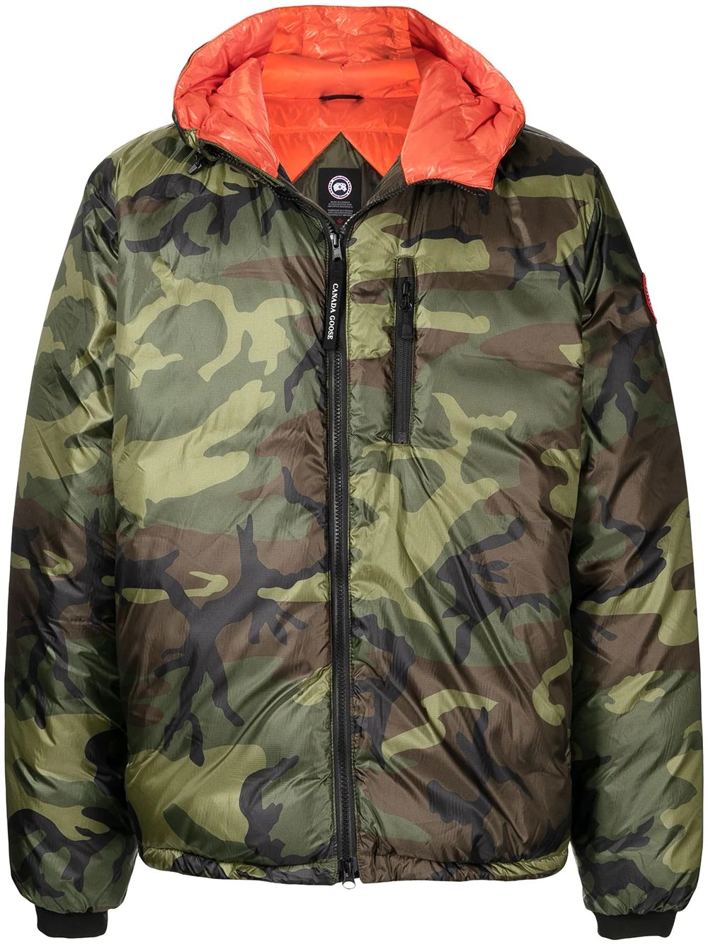 Lodge camouflage hooded jacket - 1