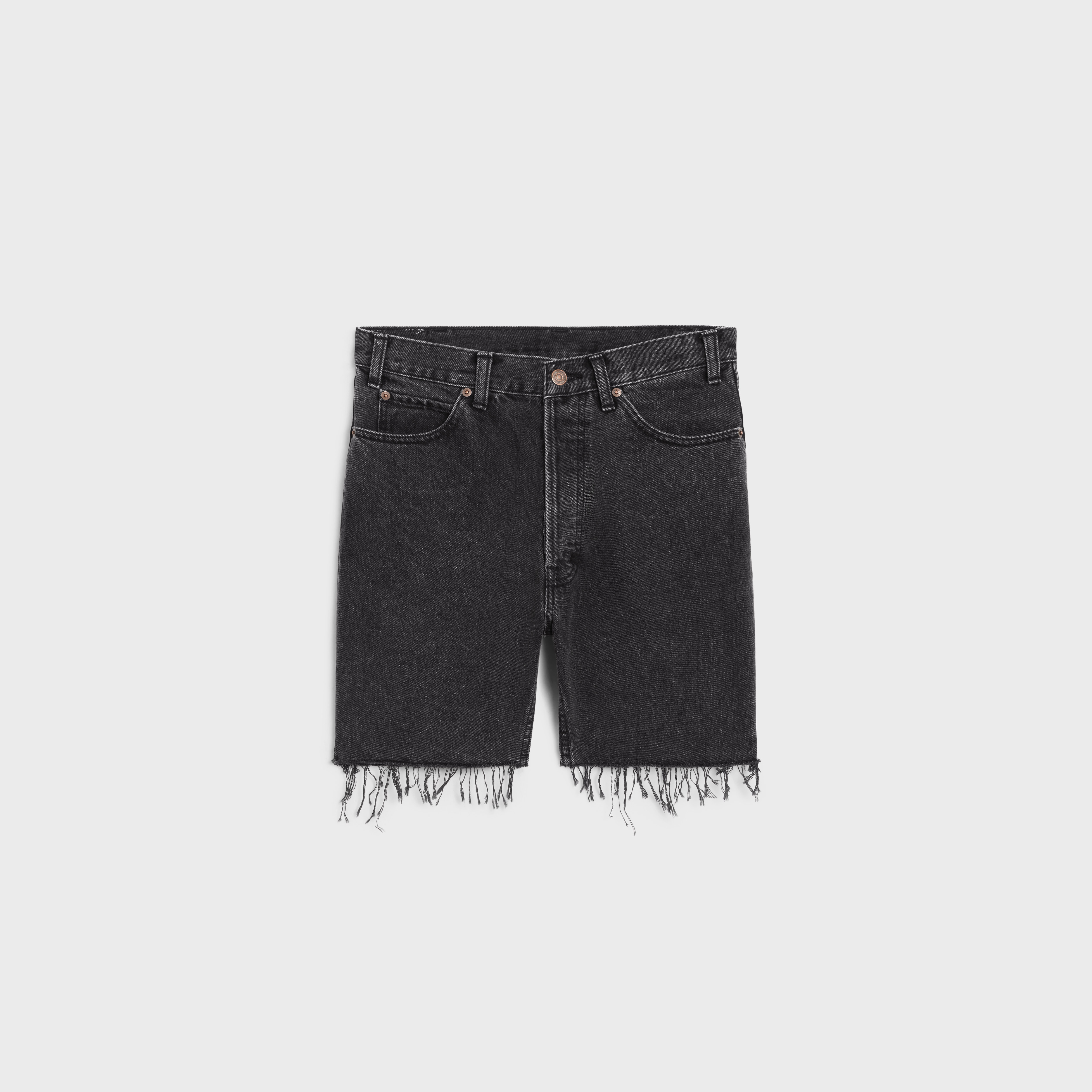 lou jeans in black ice rinse denim