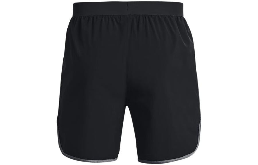 Under Armour HIIT Woven 6inch Shorts 'Black Grey' 1377027-001 - 2
