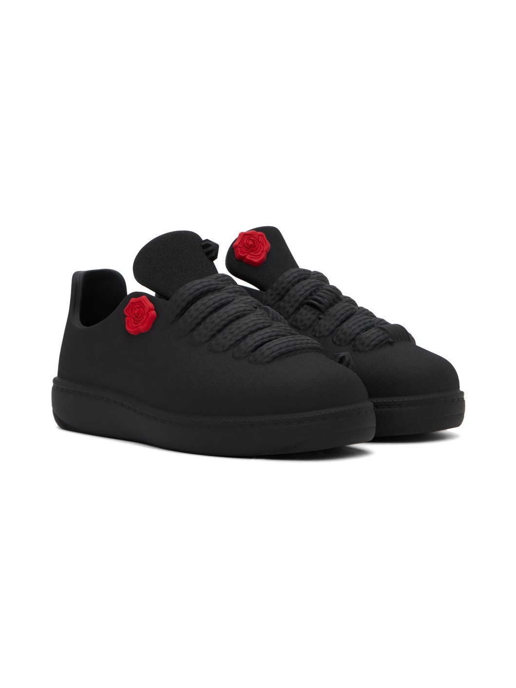 Black Bubble Sneakers - 4