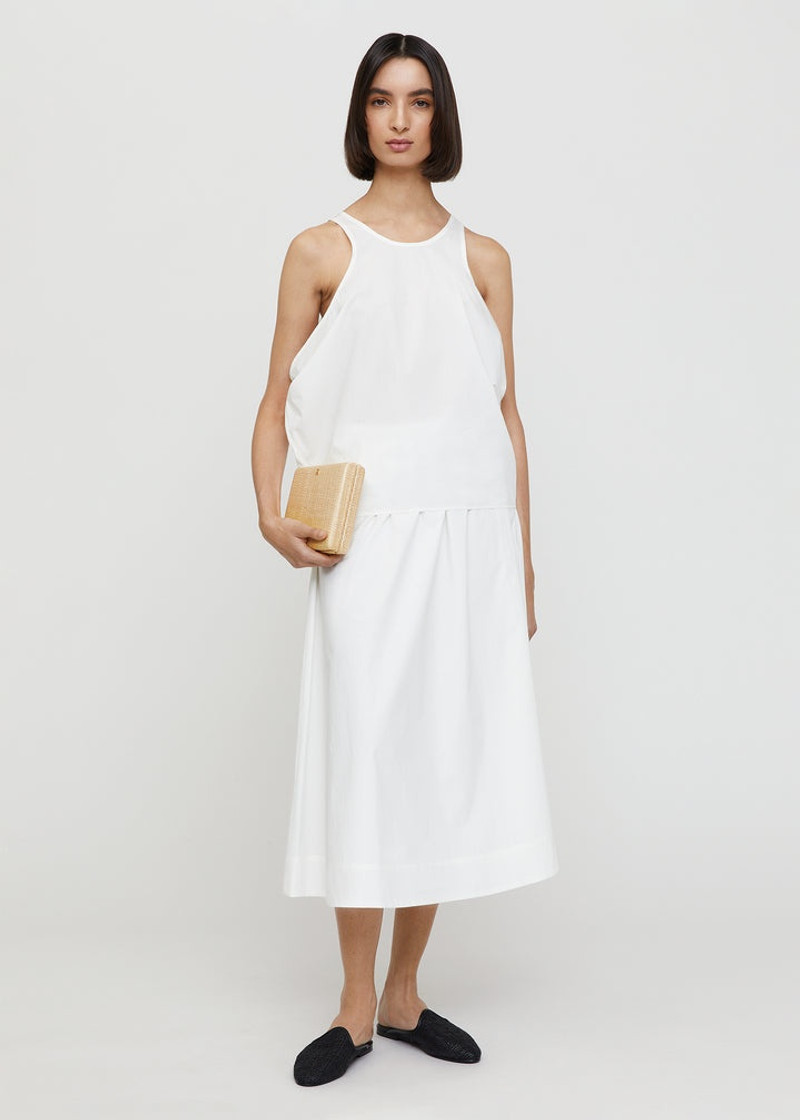 Totême Raffia clutch light beige outlook