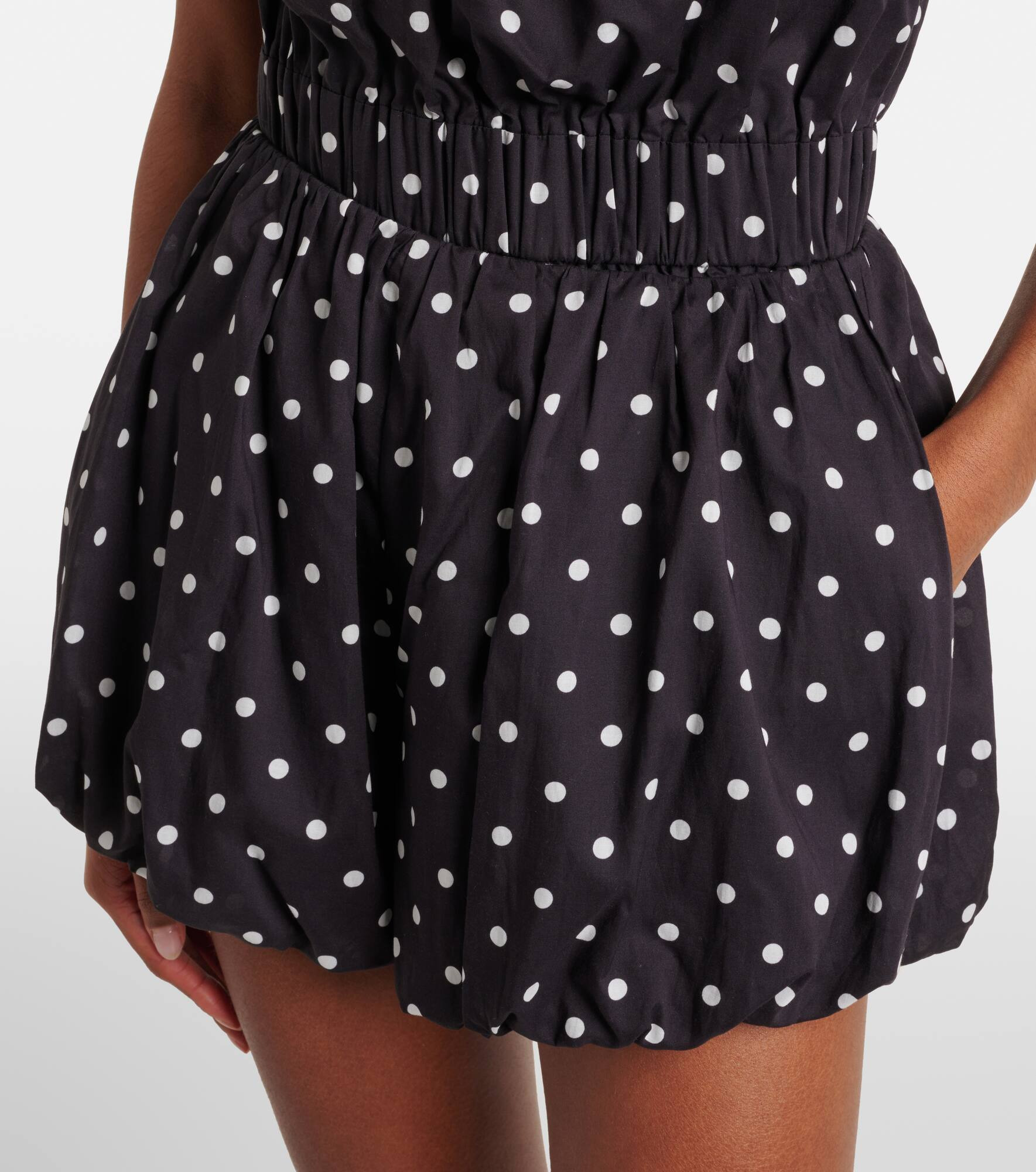 Aurelia polka-dot shorts - 4