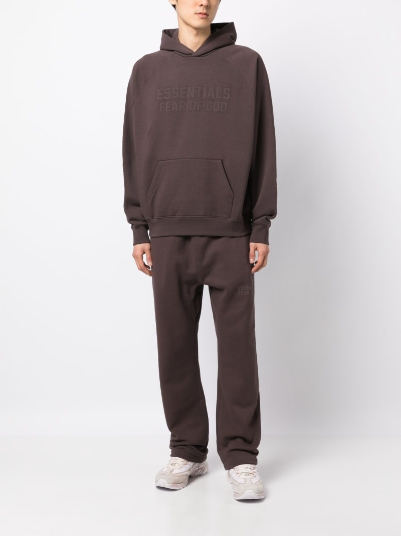 ESSENTIALS drawstring cotton track pants outlook
