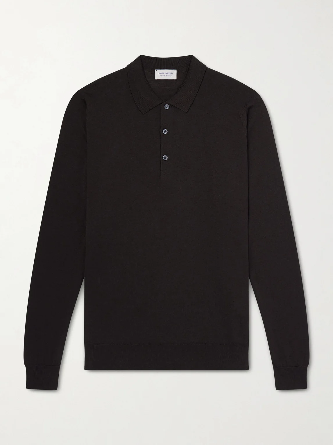 Belper Slim-Fit Merino Wool Polo Shirt - 1