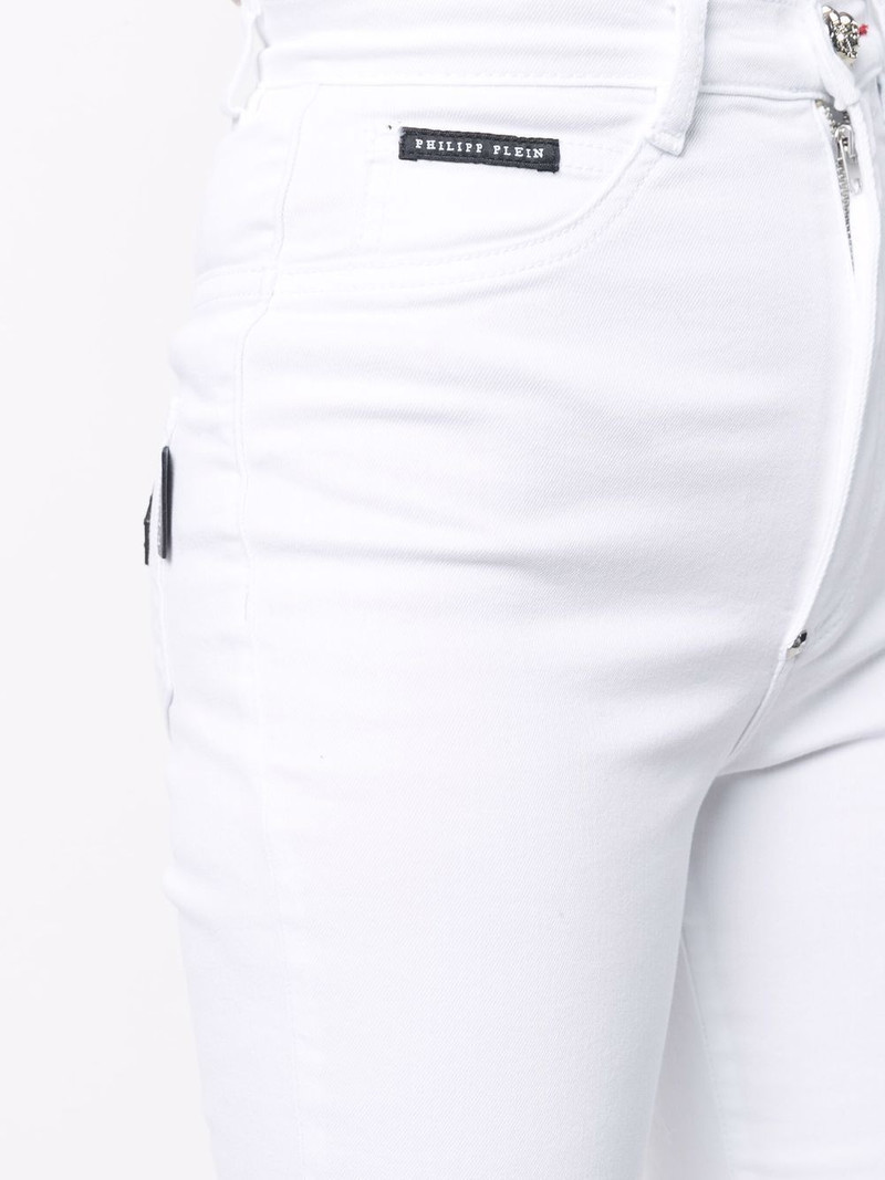 logo-print leg jeggings 5