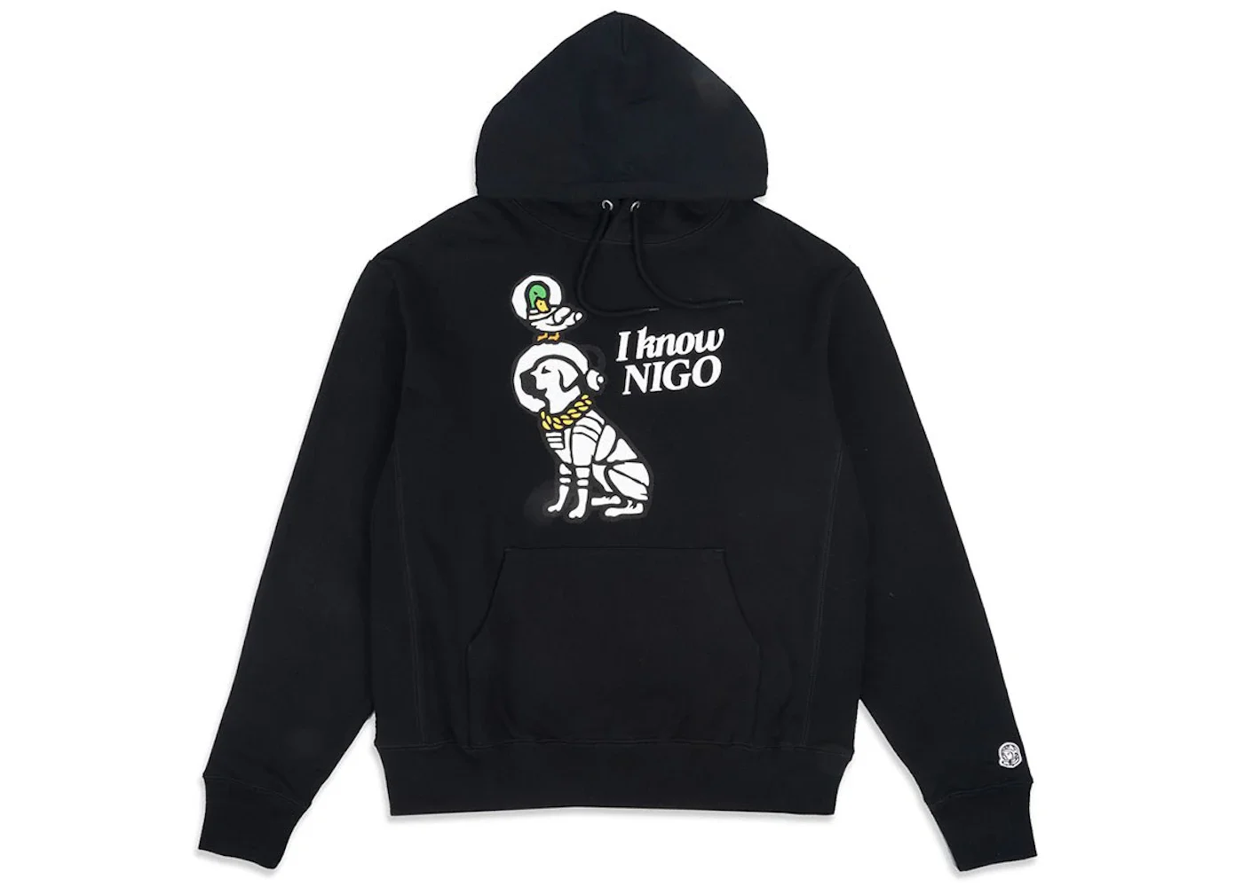 Human Made x Billionaire Boys Club I Know Nigo Hoodie Black - 1