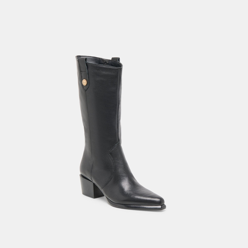 VERN BOOTS BLACK LEATHER 3