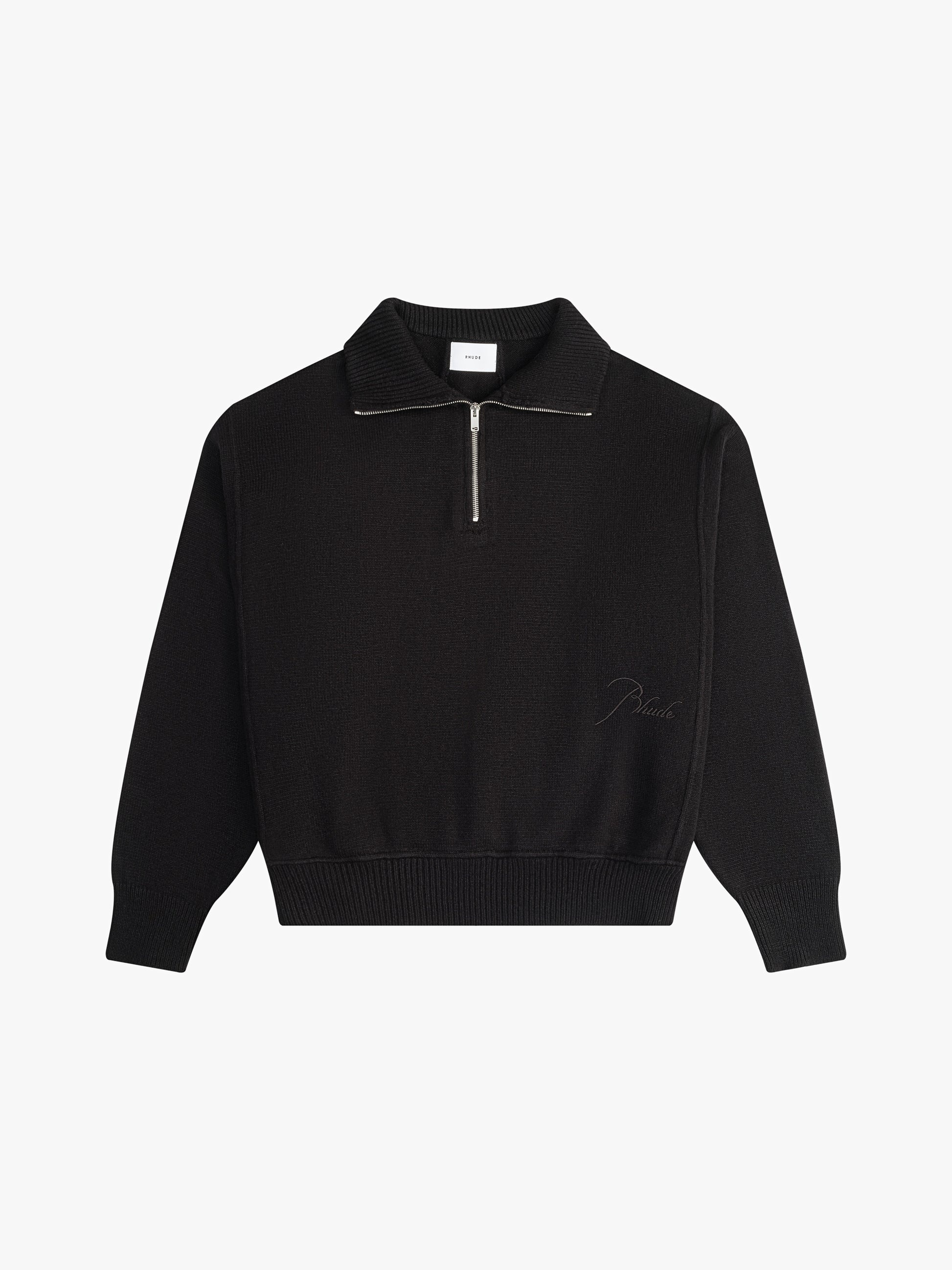 CORE CASHMERE KNIT QUARTER-ZIP - 1