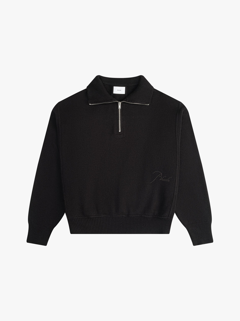 CORE CASHMERE KNIT QUARTER-ZIP 1