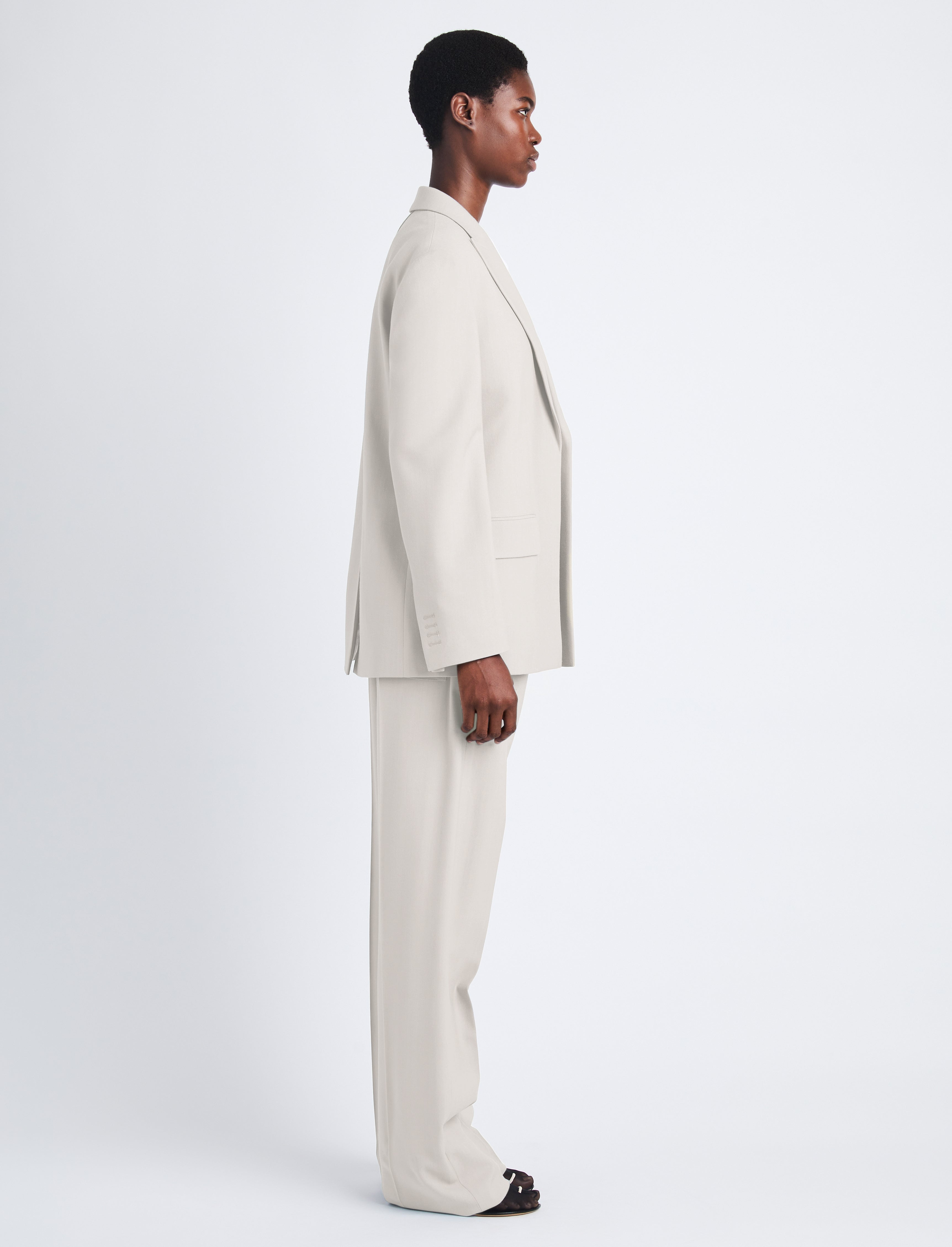 Devon Jacket in Viscose Wool - 3