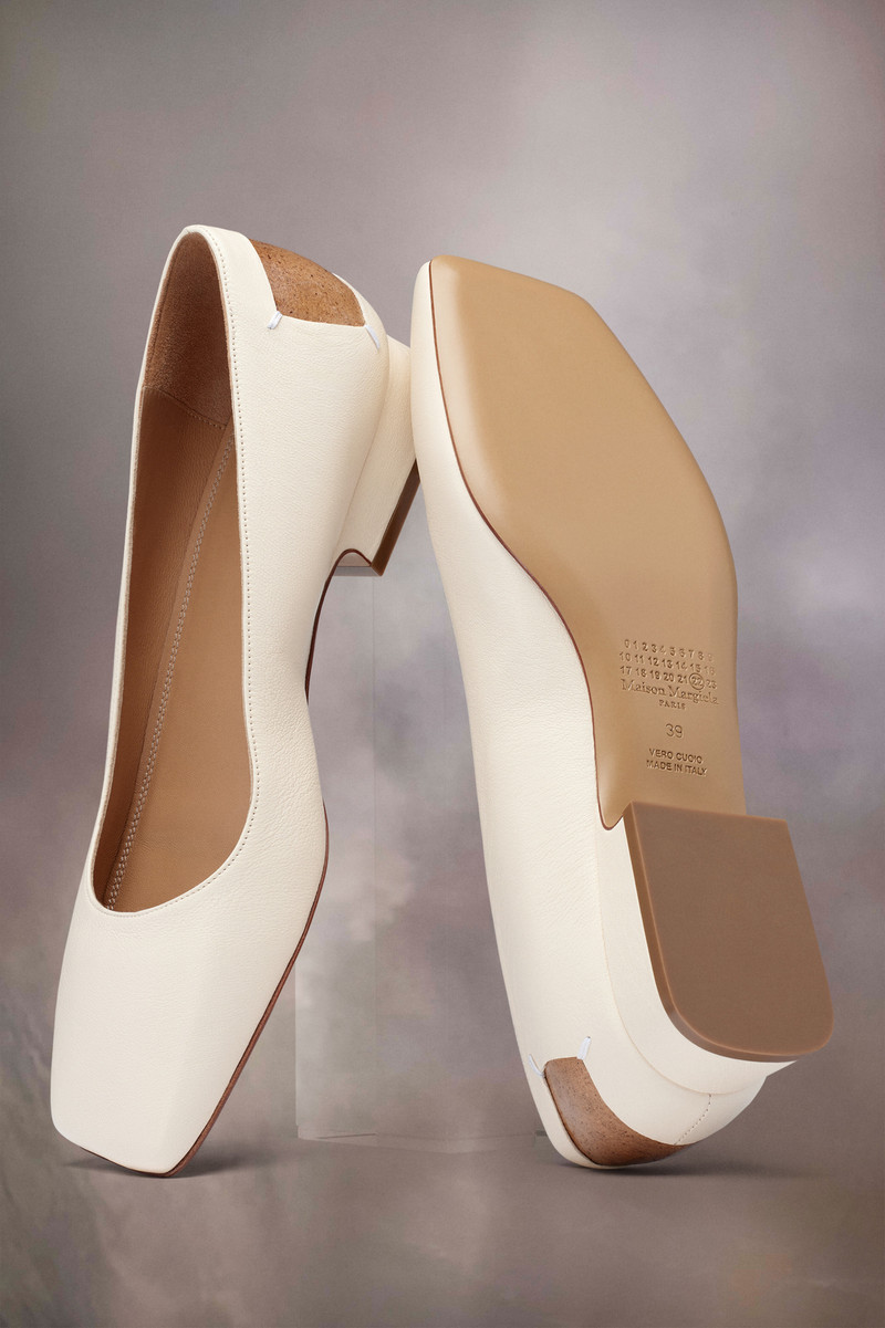 Maison Margiela Four stitches décortiqué ballerinas outlook