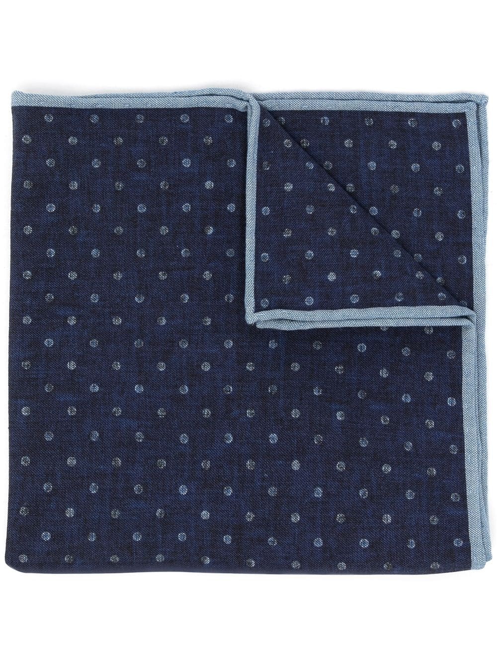 polka dot print cotton handkerchief - 1