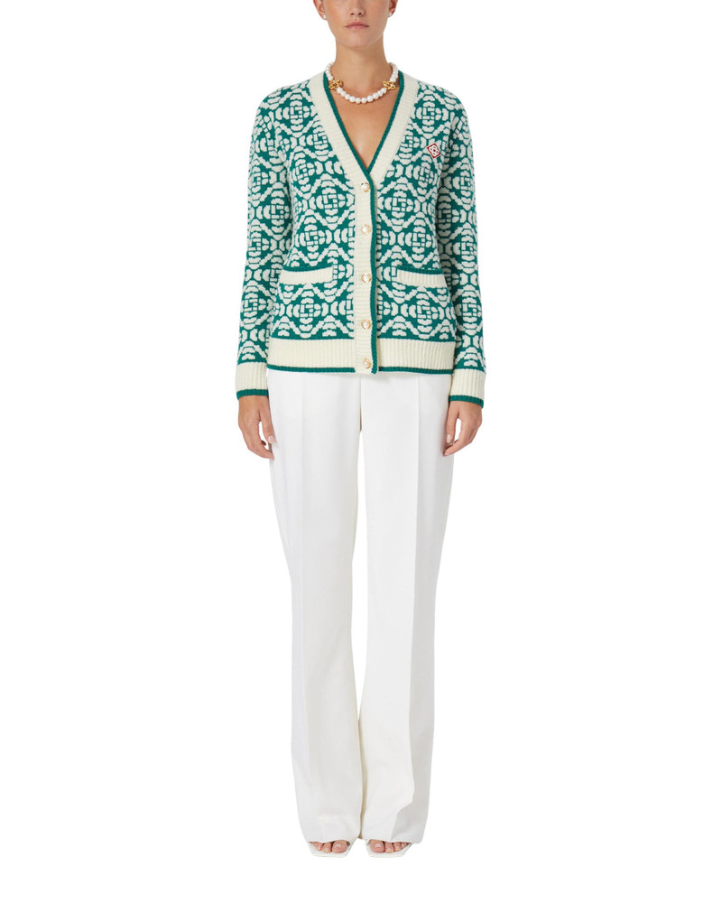 CASABLANCA Monogram Cardigan outlook