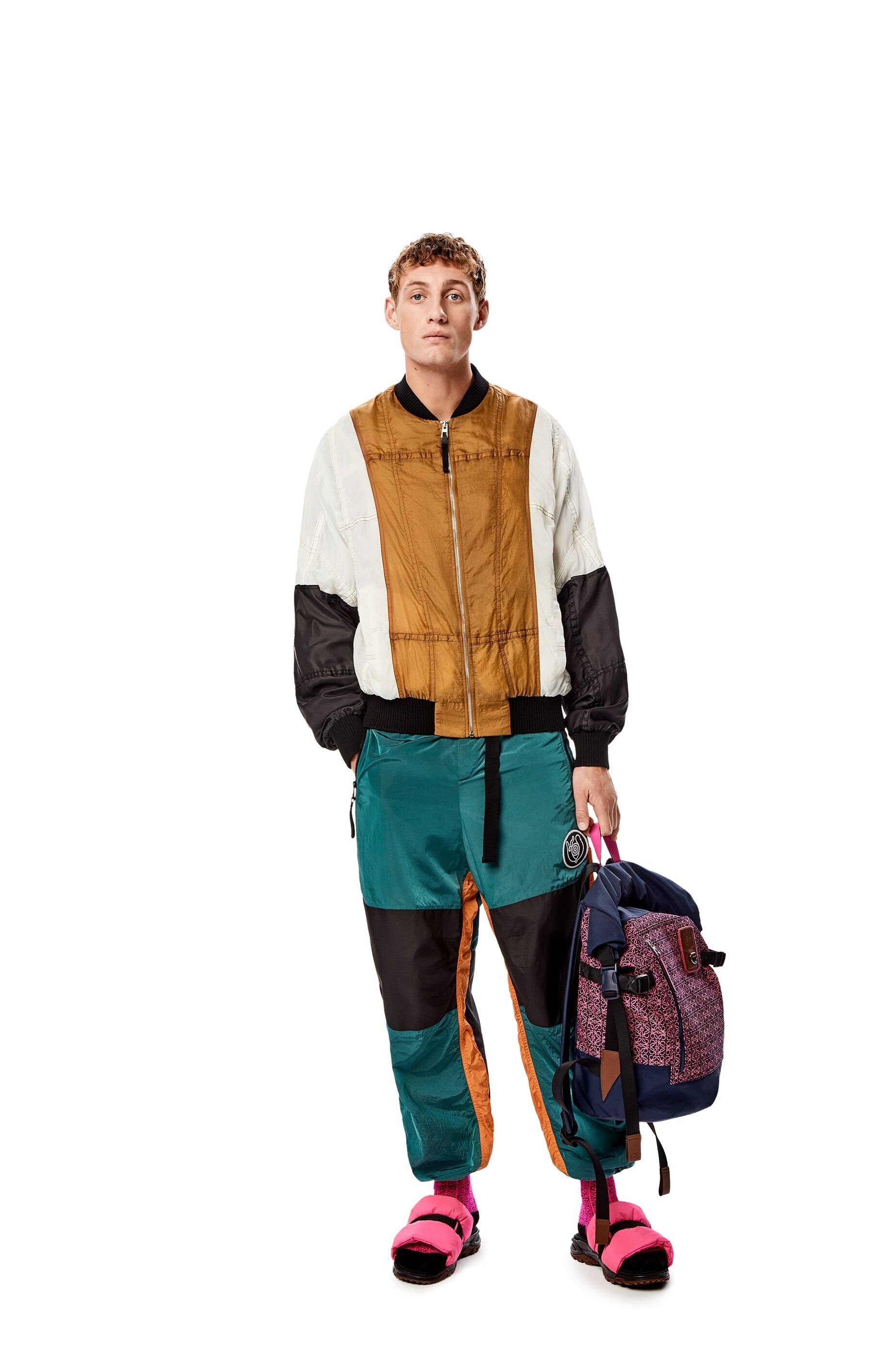 Parachute patchwork bomber - 2