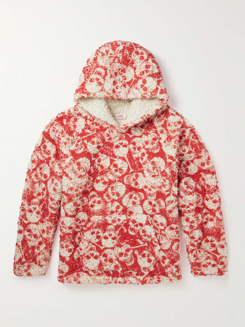 Printed Fleece Hoodie 1