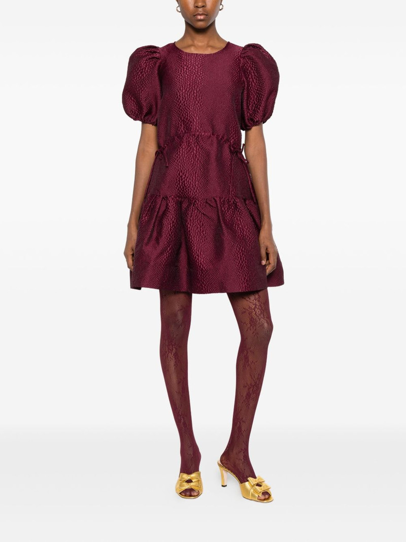 Sea puff-sleeve tiered dress outlook