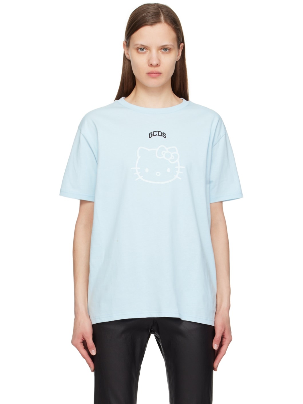 Blue Loose T-Shirt - 1