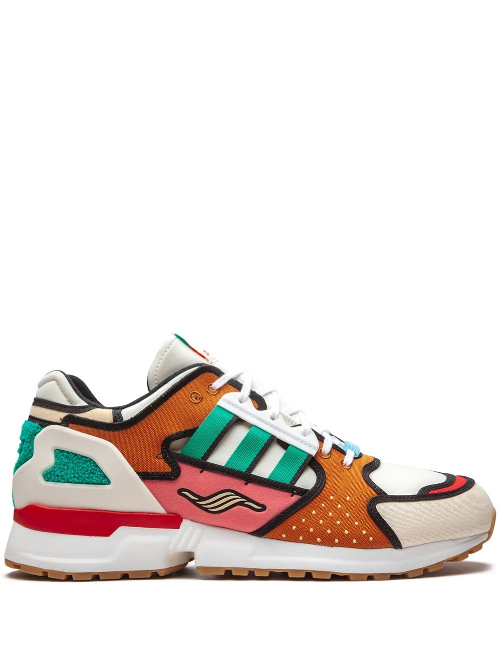 x The Simpsons ZX 1000 "Krusty Burger" sneakers - 1